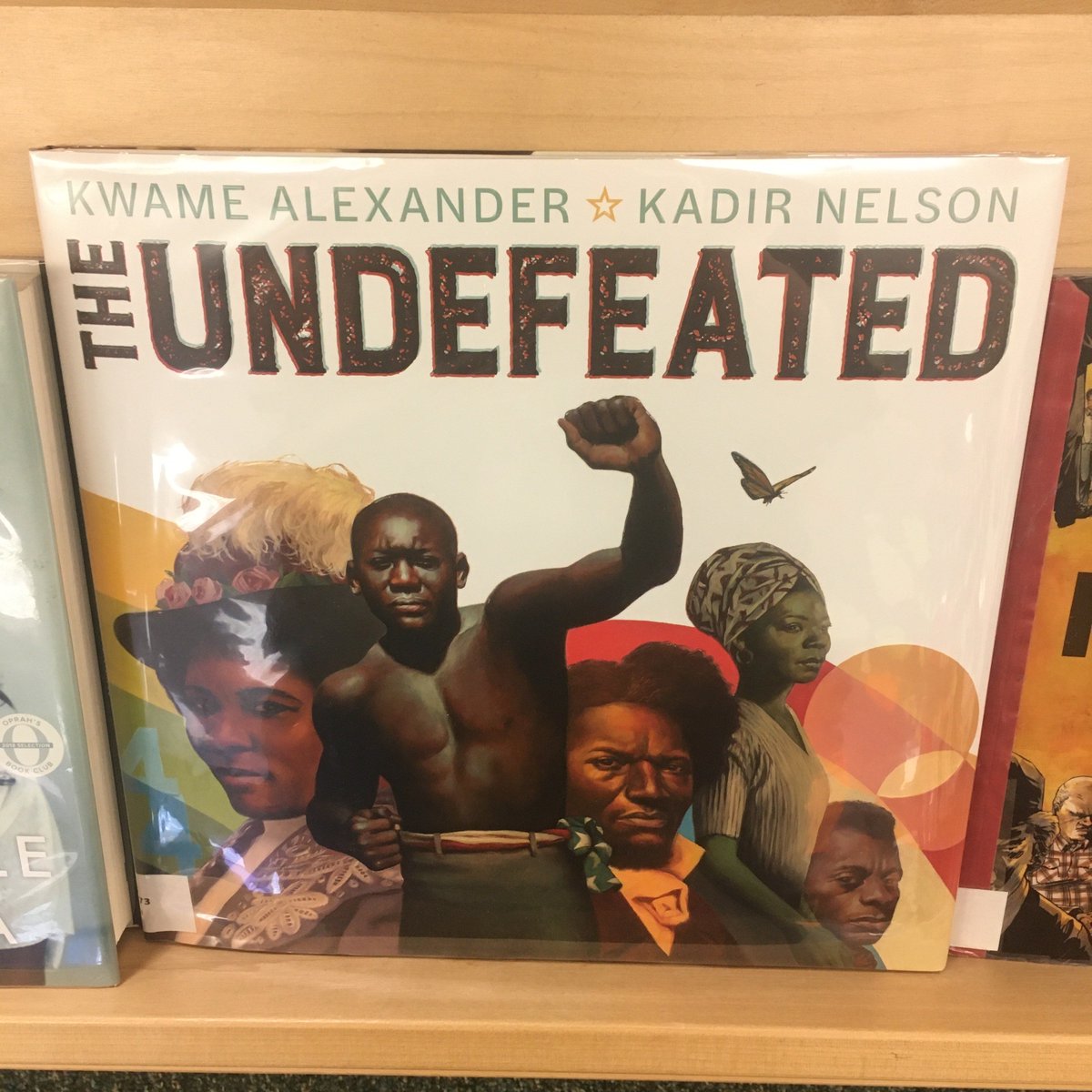 Check out our new display highlighting amazing people, movements, and books during Black History Month! Our display was inspired by <a href="/kwamealexander/">Kwame Alexander</a> <a href="/KadirNelson/">Kadir Nelson</a>’s beautiful book, The Undefeated. #lamoillereads #lamoillelearns