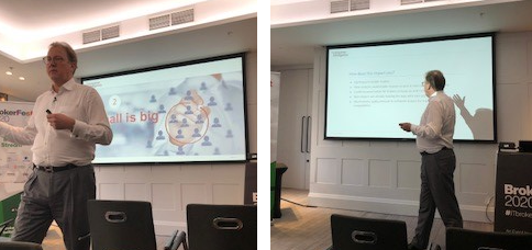 consumerintel's tweet photo. We’ve had a great time at Brokerfest, where the theme of customer-centricity is coming through loud and clear. Our CEO, @IanCHughes, presented his predictions for the year ahead and the impact on the broker market. Thanks to the @InsuranceTimes_ for having us! #brokerfest2020 https://t.co/EMpYpntbNf