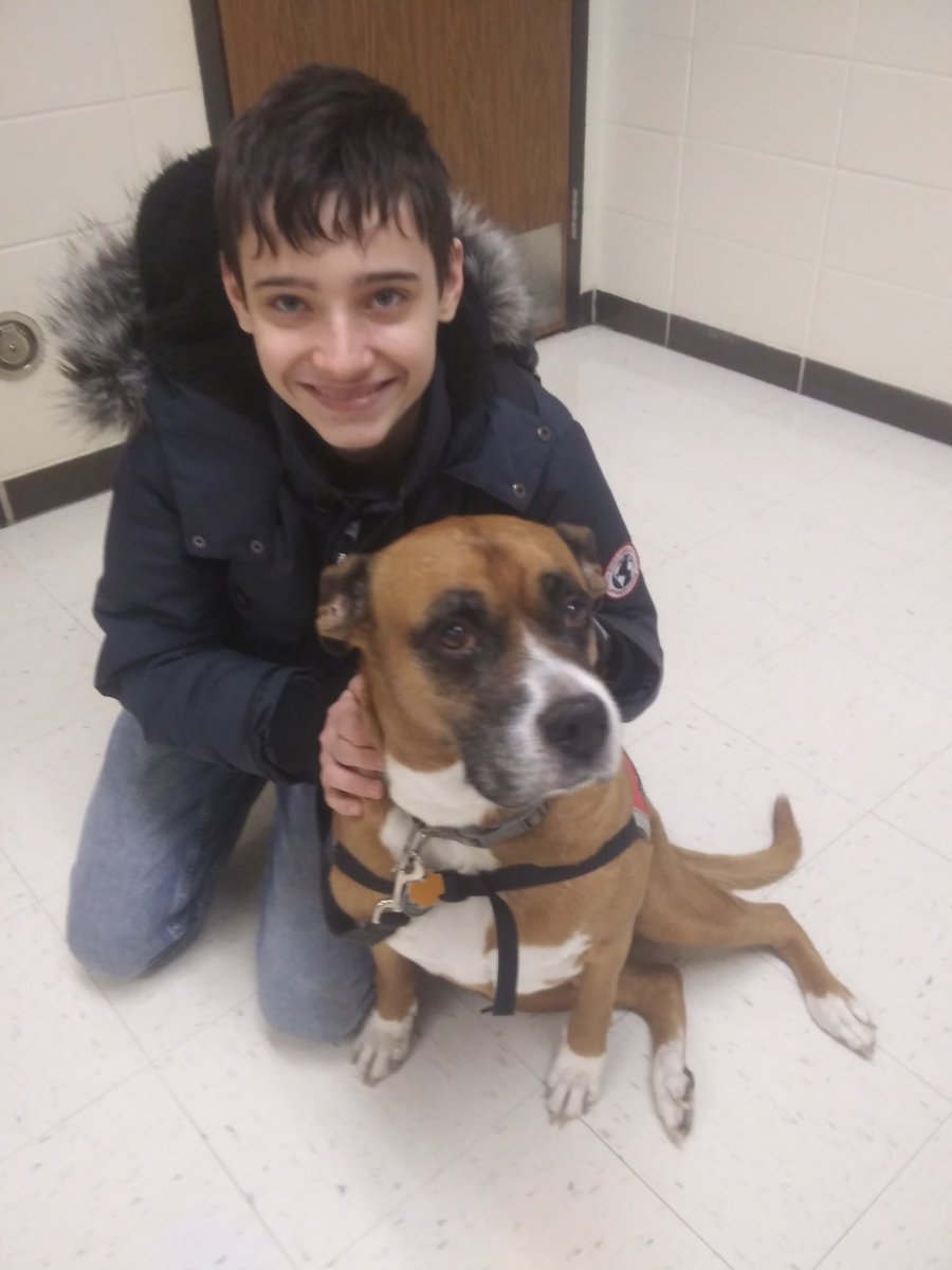 Nothing like seeing my buddy 1st thing in the morning! Hope you are all having a great day!