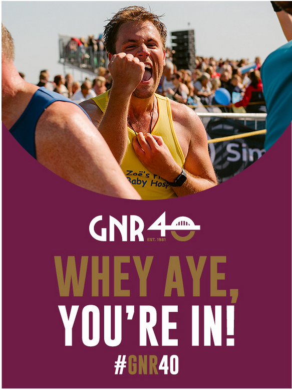 RunJonathanRun1's tweet photo. Yay! I have just heard from #GNR40 #GreatNorthRun that I have a place at this years run. Anyone else got a place? https://t.co/EP0ZesLI9n