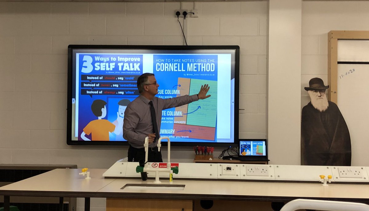 ChrisBaileyNHS's tweet photo. Inspiring #CPDL session @NorthamptonHigh @NHSJuniorSchool with Mr.Attwood discussing evidenced-based teaching and learning practices #retrievalquestions #rosenshine @teacherhead #quizlet #oneschool @GDST https://t.co/WtuPh8VY5K