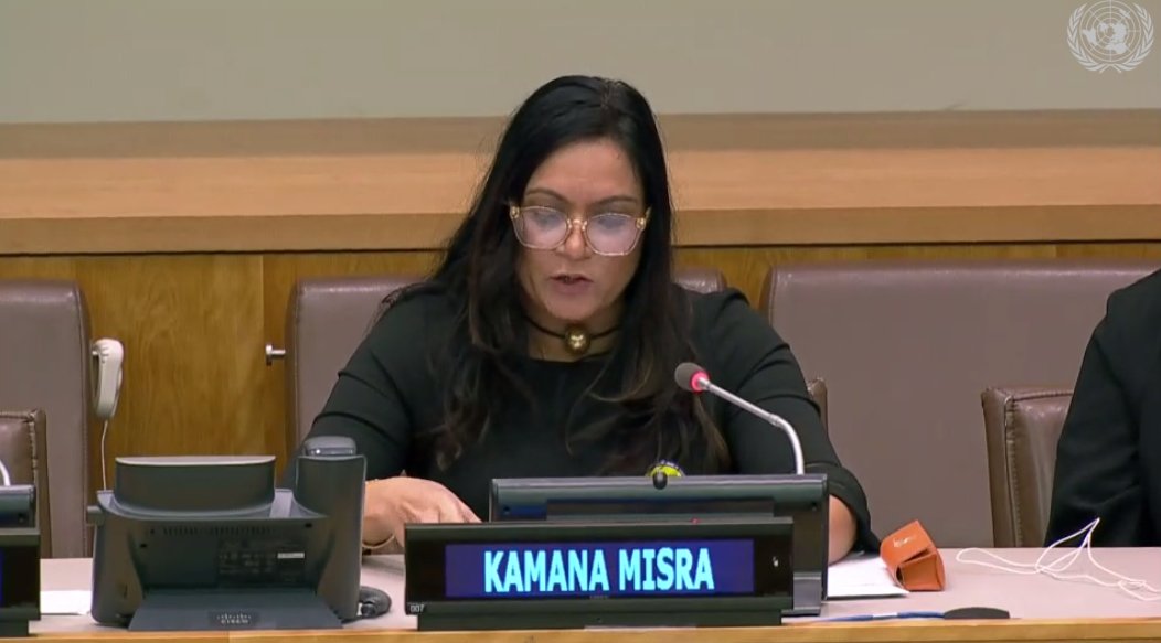 AWISNational's tweet photo. @kamanapmisra @awisnj @WomenScienceDay @UNHQ @Kamanamisra The data shows "none of us will see #gender #parity in our lifetimes. We have to push a bit harder [for] science, innovation, invention." #Women #entrepeneur @kamanapmisra of @ContraRx &amp; @awisnj, live at the @UNHQ speaking at @WomenScienceDay https://t.co/FUZap9msVd