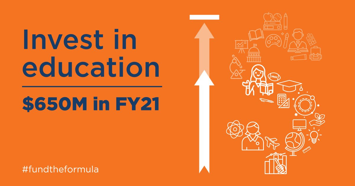 cfleishman's tweet photo. IL made history 3yrs ago with a new, equitable school funding formula. It’s working. @GovPritzker please keep the promise to IL kids and invest $650M in FY21 to fully fund the formula. #FundtheFormula https://t.co/dVD6RUuwTz