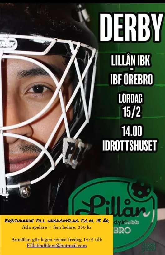 Lulle7's tweet photo. Ta med flick- eller pojklaget och gå på Allsvenskan Södras hetaste derby med Sveriges kanske bästa innebandyarrangemang. #Derby #Folkfest #Lillånibk https://t.co/o4D7Bkoh6q