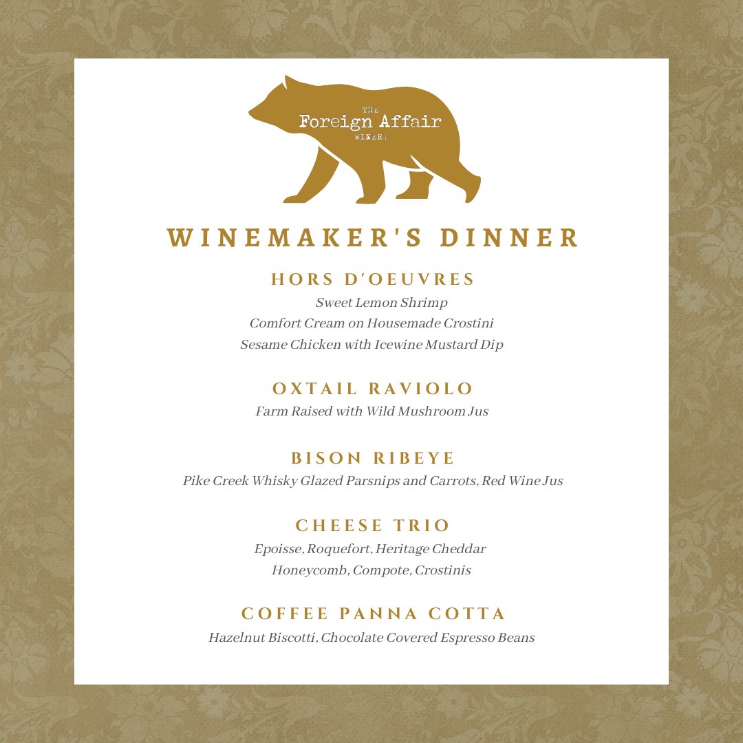 The Foreign Affair Winery tweet media