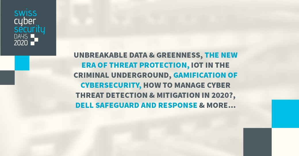 Swiss Cyber Security Days tweet media