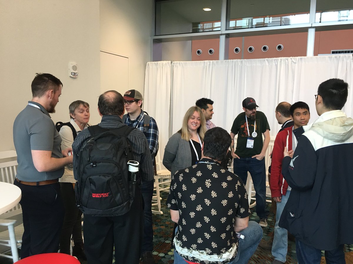 #3DXW2020 Lots of networking and sharing of ideas at the startups and accelerators HIVE Mind Meet up <a href="/SOLIDWORKS/">SOLIDWORKS</a>