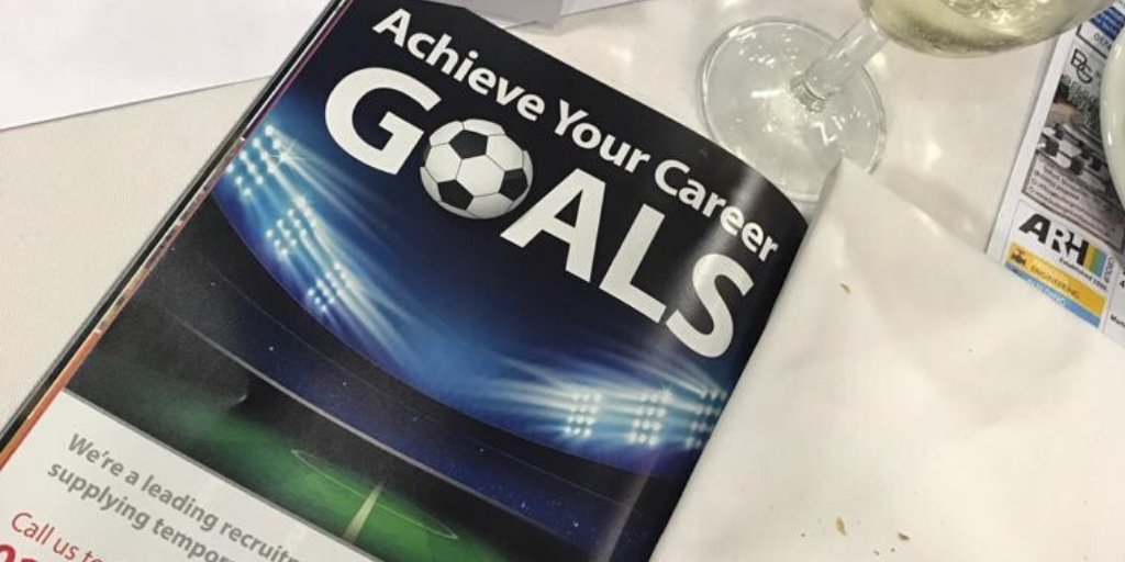 Jobsabsolute's tweet photo. 👍We're absolutely delighted with our new #advert which made its debut in the @shrewsweb  match day programme at the weekend. See what we did with the wording? ⚽️ #clevercaption #thinking #careergoals #recruitmentagency #recruitment #recruitmentmarketing https://t.co/hACEUDA7k0