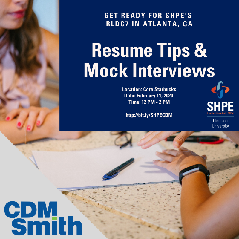 There is still room to sign up for Resume Tips &amp; Mock Interviews TODAY from 12-2! If you are interested in attending RLDC you are strongly encouraged to sign up. Link in bio🖊