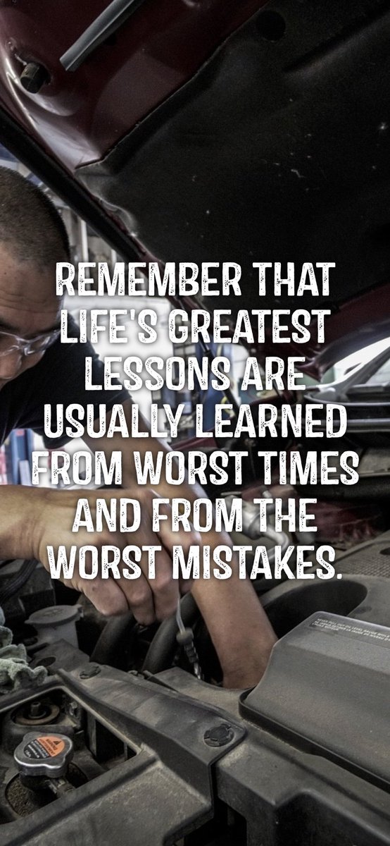 T2AutoTruck's tweet photo. #TuesdayMorning⏰
Remember that life's greatest lessons are usually learned from worst times and from the worst mistakes.
🔺#T2AutoRepair
📲 (780) 466-7704 https://t.co/BaLA1FYHqk