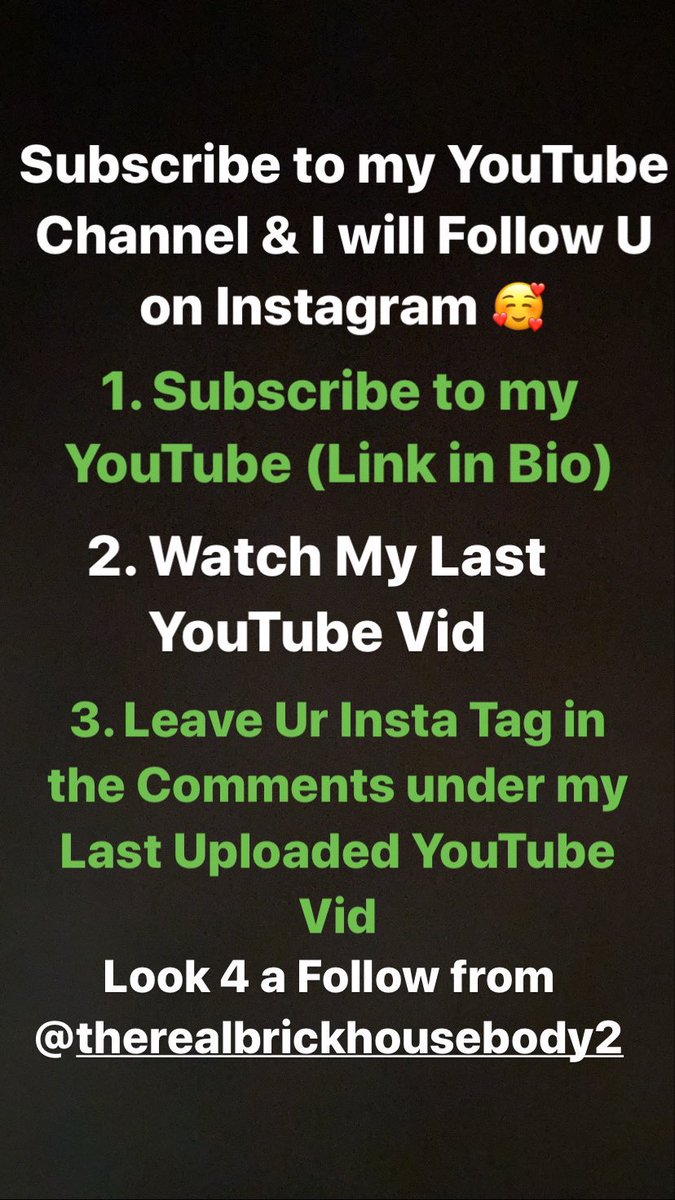 @realbrickhousebody on Twitter: "Hey Twitter! I’m Following Back on