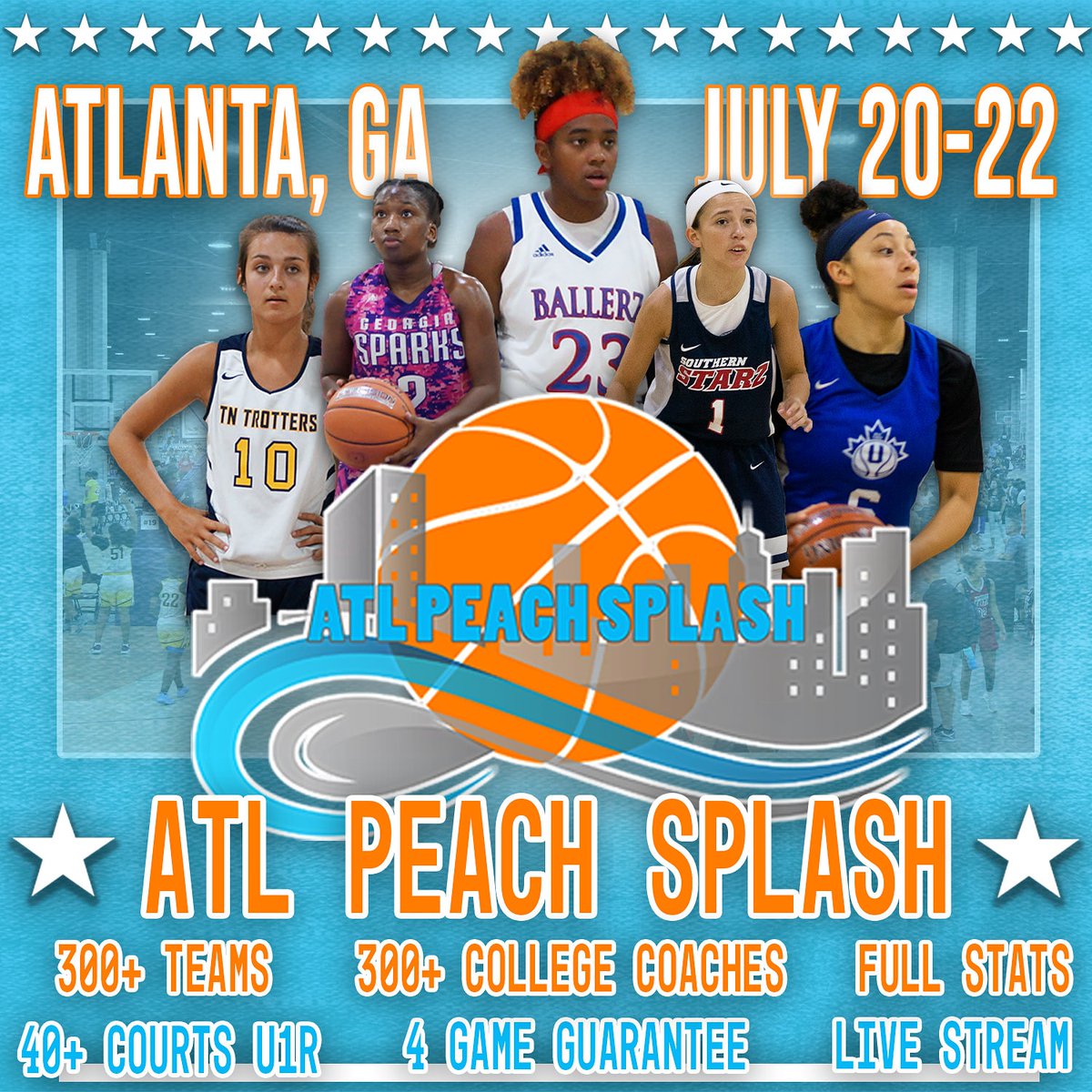 Make A Splash in ATL 🍑💧

Great Exposure &amp; Competition Wrapped Together In Downtown Atlanta!

💻:atlpeachsplash.com