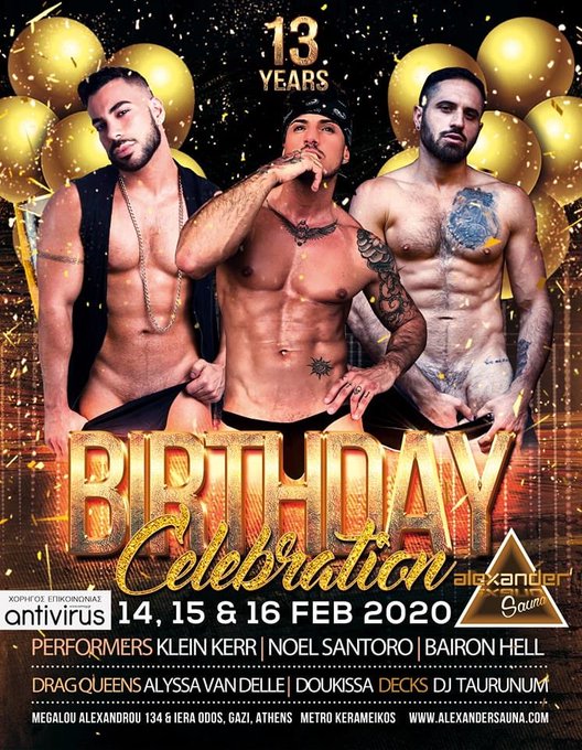 2 pic. Next weekend Athens @AlexanderSauna come to have a great moment with us ? ? https://t.co/bF6L
