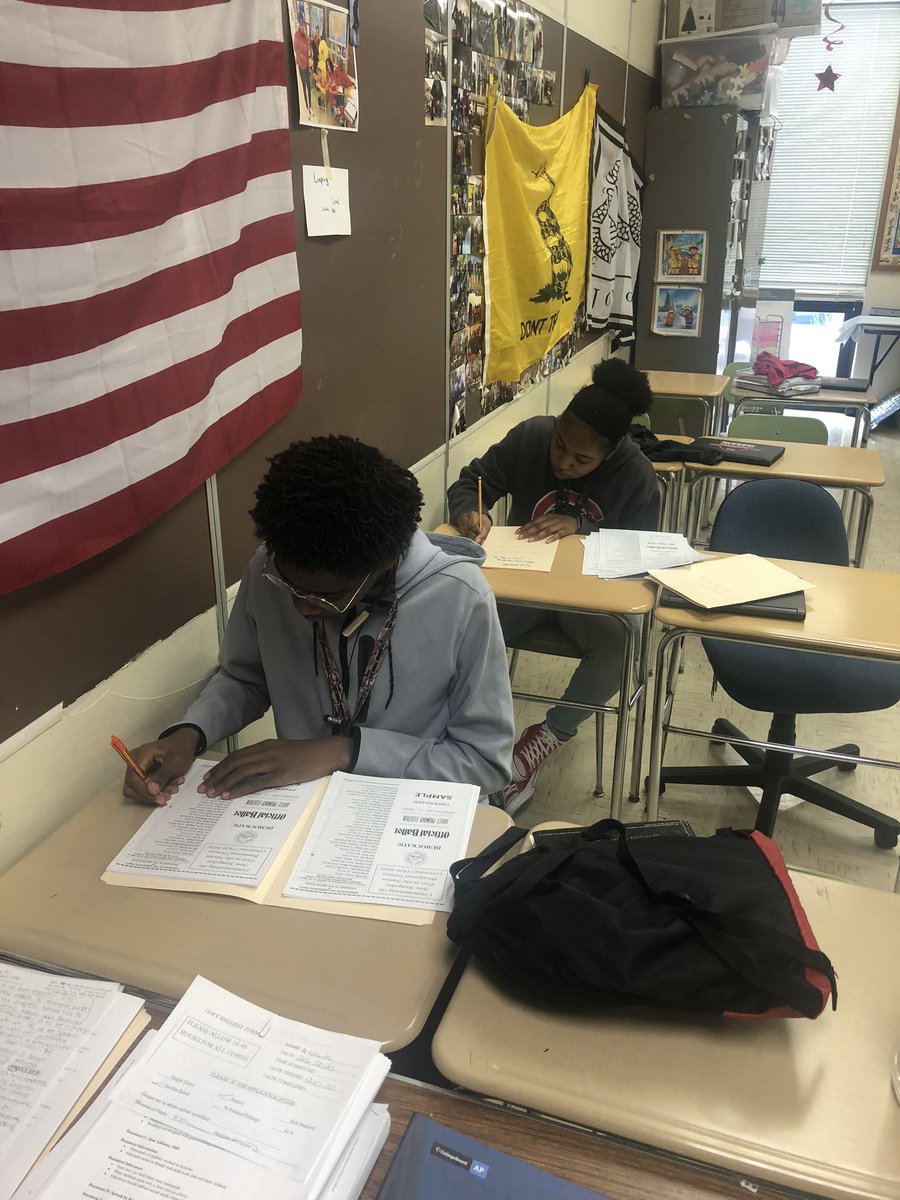 AP GOV election workers busy counting the ballots for our New Hampshire primary.  Winner- Bernie Sanders.  Second-Joe Biden.   Third- Elizabeth Warren