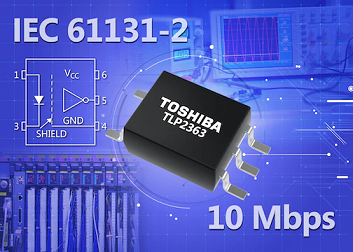 Toshiba launches a 10Mbps logic output photocoupler for PLCs.   ow.ly/mViT50yizIG #photocoupler #toshiba