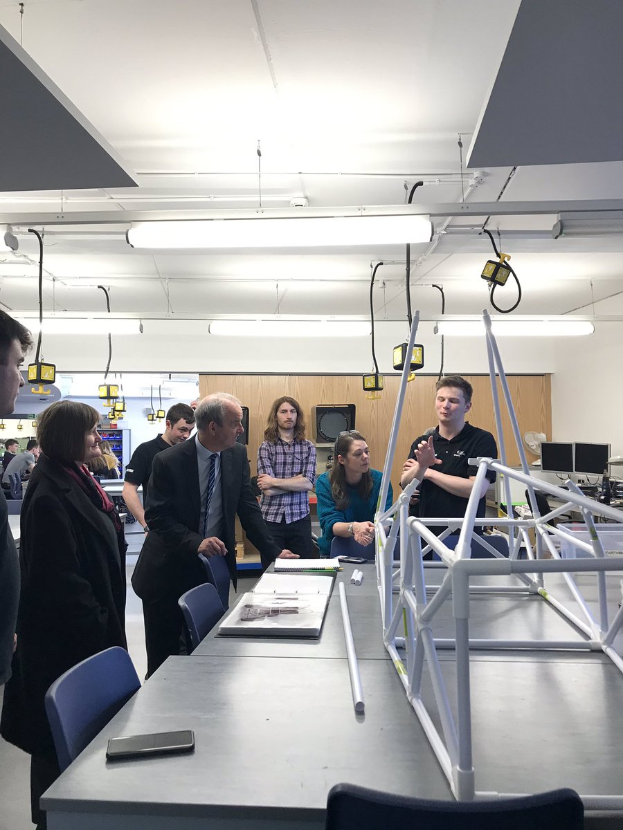 Was a pleasure giving the <a href="/robertgordonuni/">Robert Gordon University (RGU)</a> Principal, Professor John Harper, a tour of our facilities and sharing the lowdown on the team’s plans moving forward. Hopefully we’ve turned someone into a petrolhead!