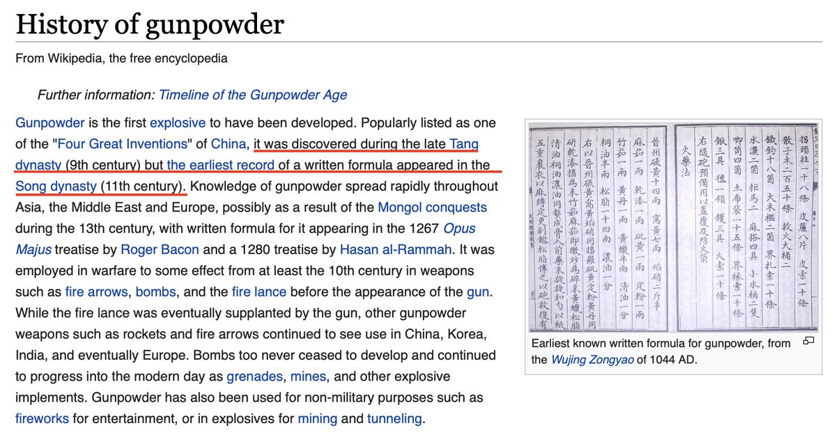 now, when i first heard of the bomb dropping i got a bit sus since bombs in the 1400s didn't really add up. so i did some digging, and i discovered that gunpowder as an explosive was invented in china back during the tang dynasty of the 1000s.