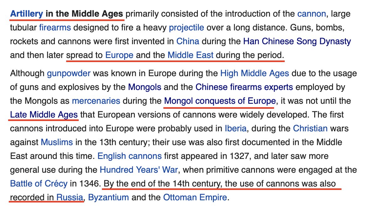 i did some of digging into gunpowder use in the Middle Ages, and came across this fact. by the late middle ages (where 1400 falls in history), Europeans became affected by gunpowder violence due to the Mongol conquests. one of the places hit hard closest to 1400 was Russia