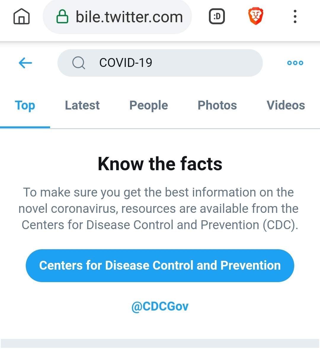 34. Remember when I said"3. The WHO, CDC, Fort Detrick, NIH & Big Pharma all know what's going on. Their corporate media allies are not going to spill the beans.We're being lied to, and not just by China."They've now enlisted Twitter to gatekeep. Check this out  #COVID