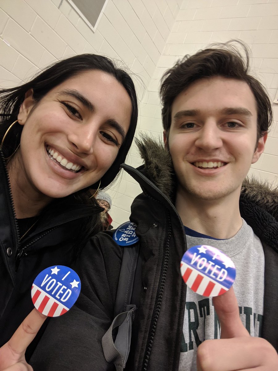 RileyOGordon's tweet photo. Excited to have cast a ballot for the FITN primary!! Student voting is crucial. I'll be back in November. #fitn #nhpolitics https://t.co/mEGNwLZwxS