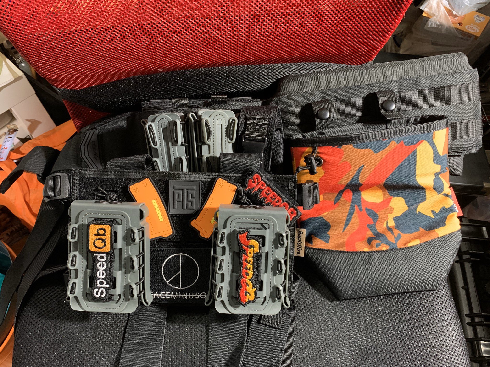 ズやカーハ SpeedQB 装備品 フルセット チェストリグ インサート