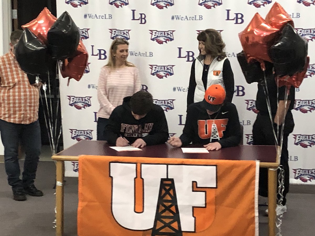 Ben Gerken (@bengerken) on Twitter photo Congratulations to Marshall Rose and Michael Erdeljac as they sign their #NLI to <a href="/UFOilersFB/">UF Football</a> <a href="/FindlayOilers/">Findlay Oilers</a> Congrats! <a href="/LBEagleFootball/">LBEagle Football</a> <a href="/LibertyBentonHS/">LibertyBentonHS</a> Congratulations to Marshall Rose and Michael Erdeljac as they sign their #NLI to <a href="/UFOilersFB/">UF Football</a> <a href="/FindlayOilers/">Findlay Oilers</a> Congrats! <a href="/LBEagleFootball/">LBEagle Football</a> <a href="/LibertyBentonHS/">LibertyBentonHS</a>
