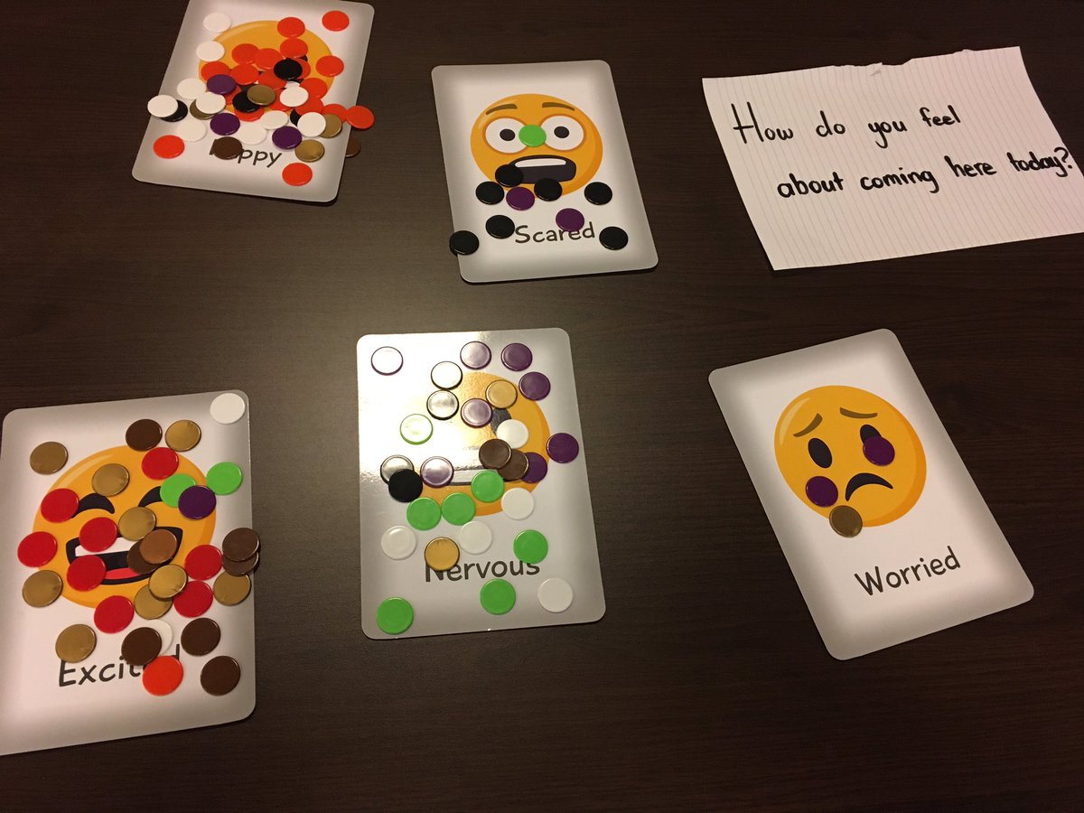 Pupils were asked how they felt before competing today then place a counter - with kids at each school getting a different colour counter. Black counter teacher - what on earth did you say to them? Think it’s an interesting iniative by <a href="/YouthSportTrust/">Youth Sport Trust</a> and <a href="/ShapeLearning/">SHAPE Learning Partnership</a>