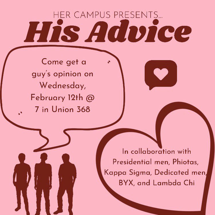 Come out tomorrow for our all male panel featuring some of your favorite orgs! <a href="/PresidentialMen/">The Presidential Men</a> <a href="/ntphiotas/">UNT Phiotas</a> <a href="/NorthTexasBYX/">UNT Beta Upsilon Chi</a> <a href="/UNTdedicatedmen/">Dedicated Men</a> <a href="/UNTKappaSig/">North Texas KΣ</a> <a href="/UNTLambdaChi/">UNT Lambda Chi Alpha</a>
