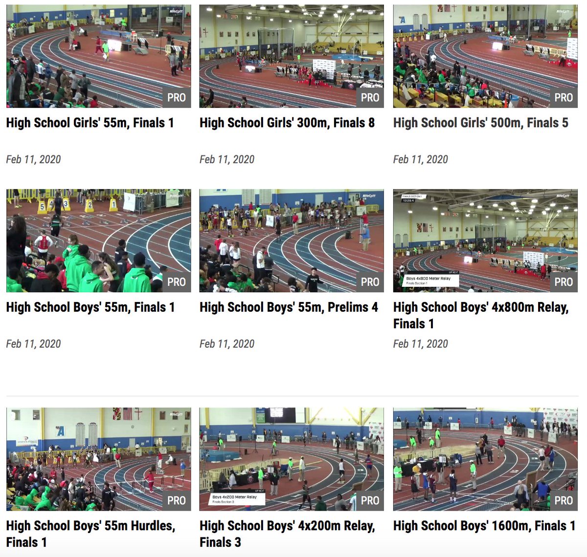 Miss any action from today's <a href="/DCSAASports/">DC State Athletics</a> Indoor Champs??? Don't worry, you can replay all races below! dc.milesplit.com/meets/377942/v…