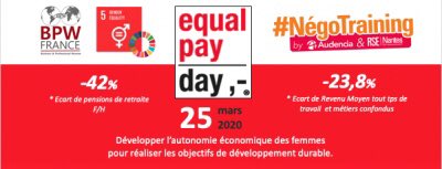 📆 SAVE THE DATE : 25 mars 2020 (16h30-19h30) EQUAL PAY DAY à Lille.

<a href="/BpwLille/">BPW Lille</a> propose, en partenariat avec <a href="/bpwfrance/">BPW France</a>, une formation GRATUITE :
« #salaire : je négocie mon augmentation ! »

Plus d’informations sur le lieu et le programme prochainement. #bpw #EPD #Lille