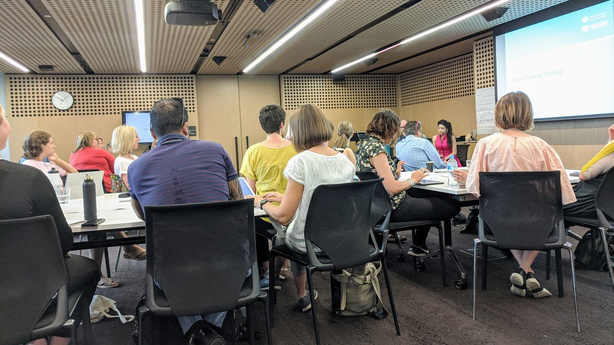 ATO design kicking off day 2 of innovating systems thinking.