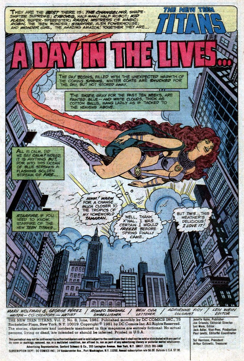 wellyousaythatt's tweet photo. GEORGE PEREZ NEW TEEN TITANS
#Myclassics https://t.co/yt59RujVX2