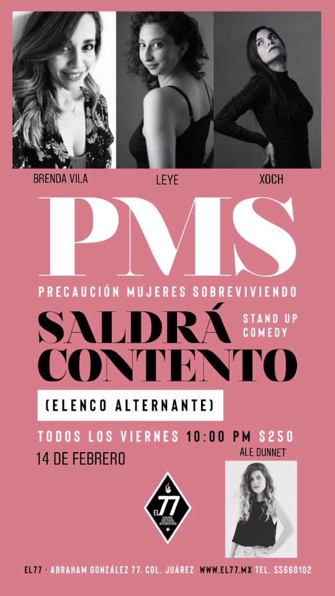 las_pms's tweet photo. Nos vemos el viernes para reír y AMARNOS MIL 💕 Show en 14 de febrero, traigan a su amorcito, a su bomboncito.
Les regalamos pases dobles!
Cuál fue el regalo más cursi que recibieron?
#saldrácontento 😁
VIERNES | 10 PM | @el77cca
#standupcomedy #laspms #quéplan #cdmx https://t.co/OjMAYuOHN3