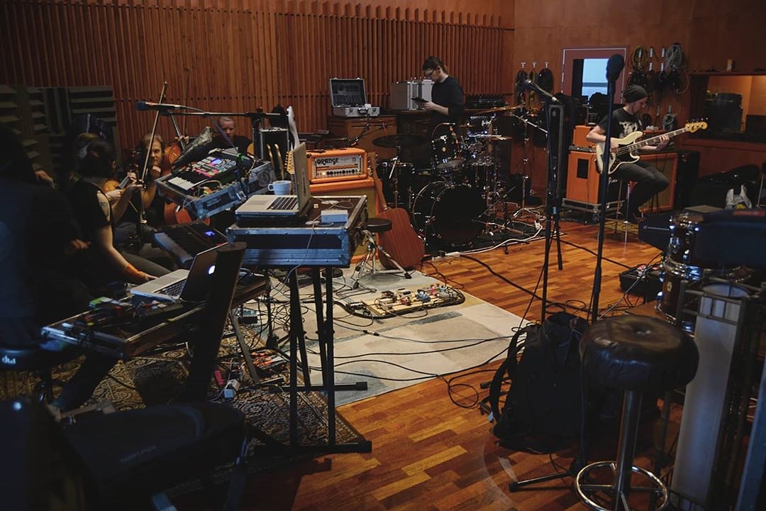 Studio sessions. Preparing for our upcoming tour in Finland. 

"An Evening With Swallow The Sun- 20 years of Gloom, Beauty, and Despair"