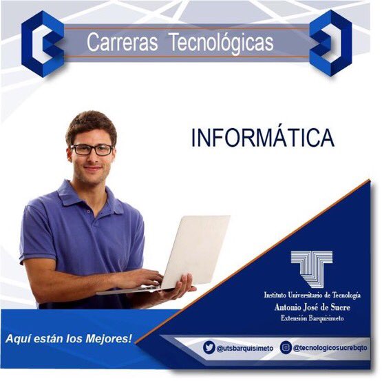 utsbarquisimeto's tweet photo. Nuestra oferta académica 👇🏻inscripciones abiertas para alumnos de nuevo ingreso, información sede avenida Vargas, edificio san cono, Barquisimeto https://t.co/8Mk3M5oPqI