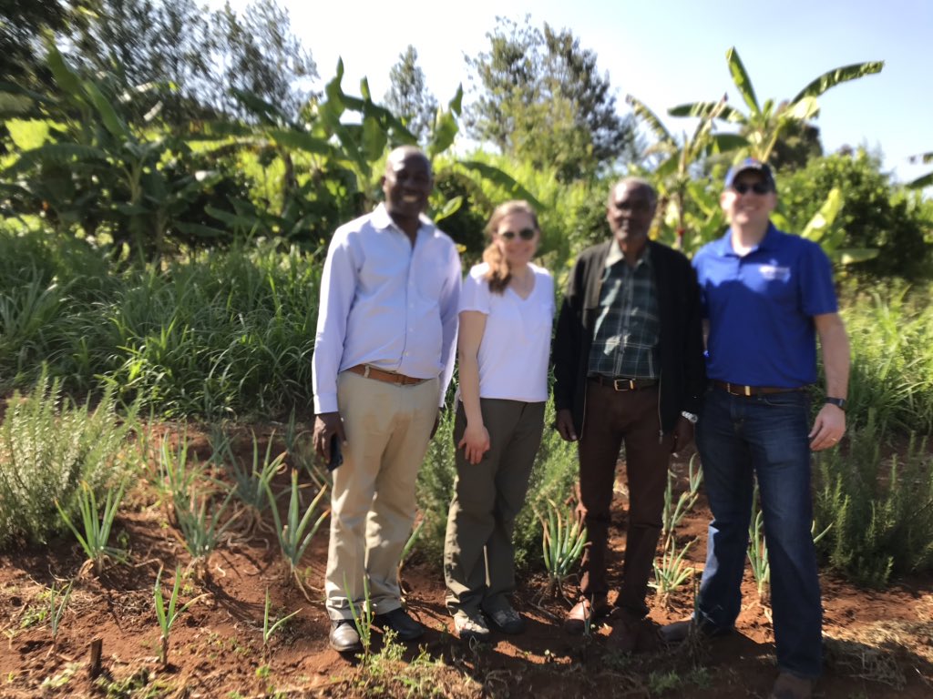 GALC_Hawkeye's tweet photo. Great day visiting three farms in Kenya discussing successes and challenges of agriculture. Thank you to all who welcomed us to their farms and homes. Lots of learning, laughter, and chai! https://t.co/QI6tTCKQBq