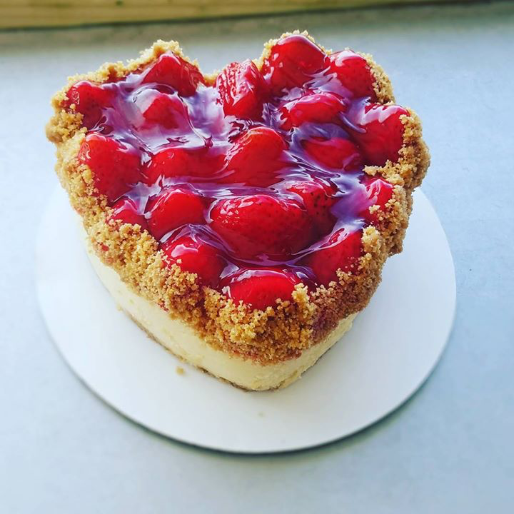 There's still time to order your sweetheart our Homemade Heart Shaped Cheesecake! 💗🍰 Call us to reserve yours today!  
☎️: 386-597-2888