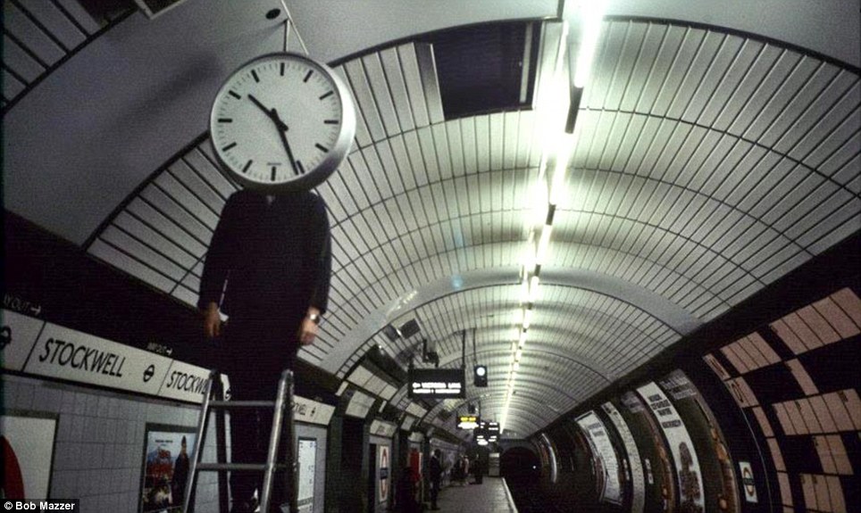 While working as projectionist in an adult cinema called The Office Cinema in 1970s / 80s London, Bob Mazzer began photographing the people on the tube during his daily commute, more often at night.Here are some of those images.