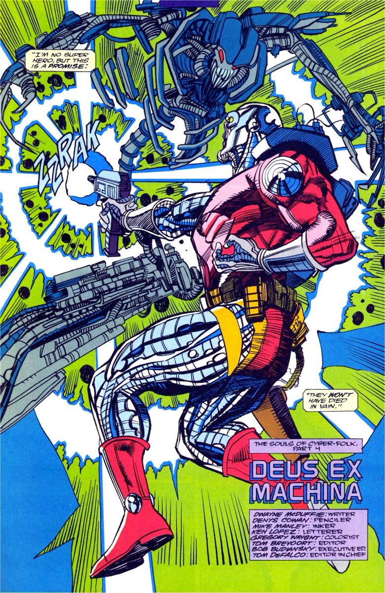 Deathlok: The Souls of Cyber-Folk by Dwayne McDuffie, Gregory Wright, Denys Cowan, and Mike Manley - Very entertaining with some great writing and art. First time I've read anything by McDuffie or Cowan, and it makes me want to read more.