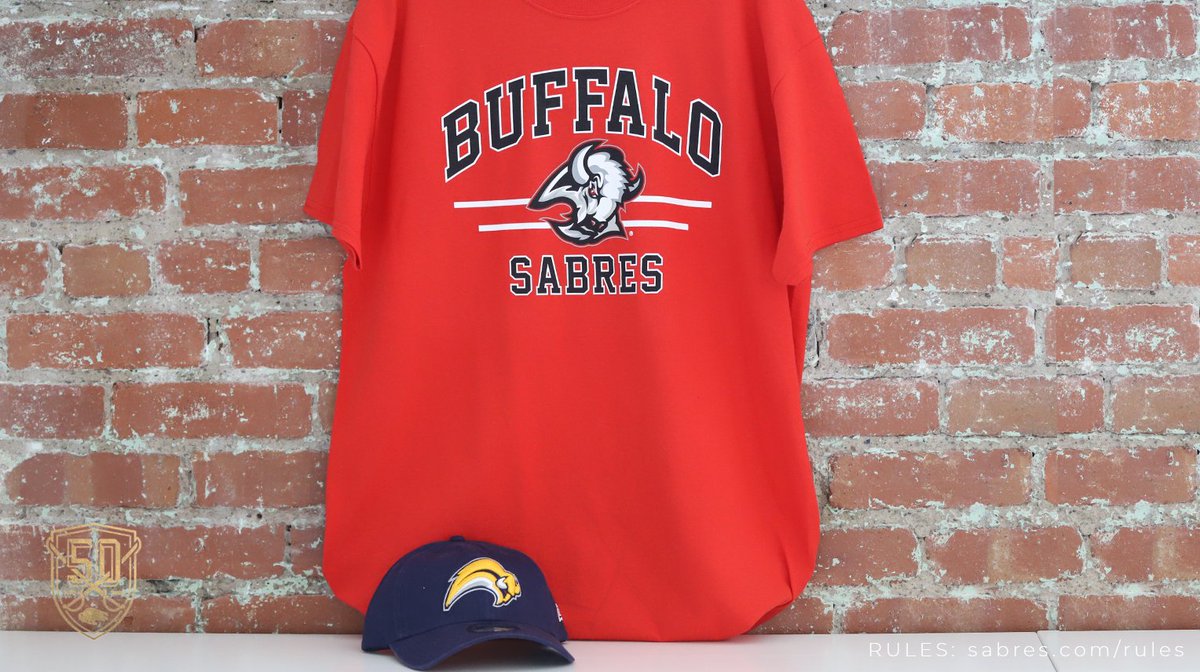 Retweet for a chance to win ✌️ tickets to our game on Thursday and some 2000s merch! 

Good luck! #Sabres50