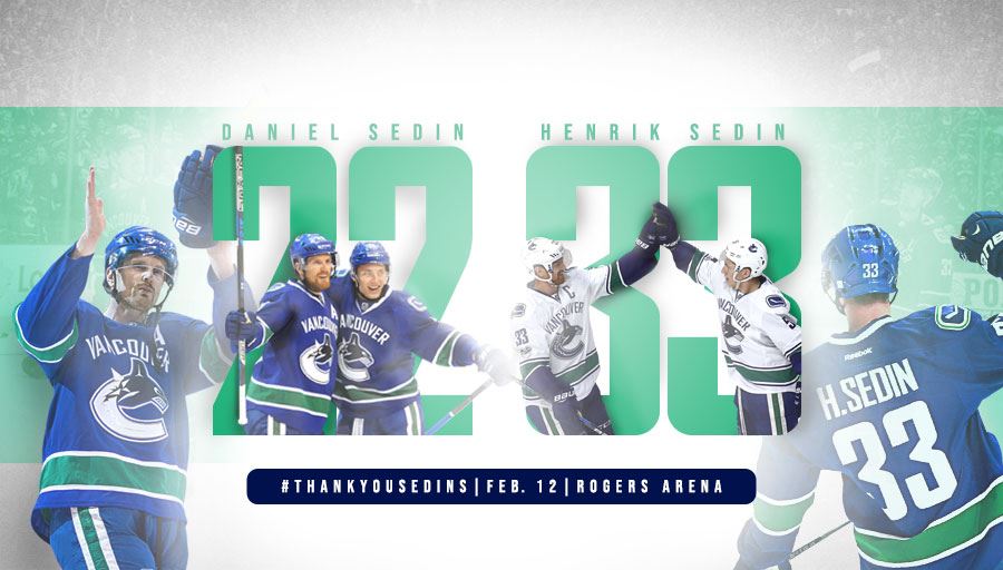 troystecher's tweet image. Legends. Can't wait to celebrate them with @Canucks fans 🙌 #ThankYouSedins