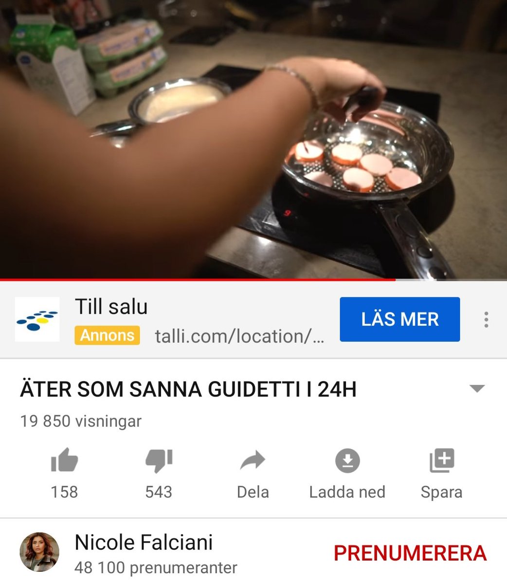 mattiasljungbrg's tweet photo. Det blir så svårt att inte ha massa fördomar om influencers när vissa av dem steker falukorv med den röda plasten på. https://t.co/iO4MeVGowY