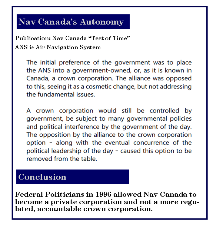 hotspur02's tweet image. Why do politicians not advocate for a balance between @navcanada (boasting of independence) through Federal Environmental Assessments.  Pipe lines receive such 
Scrutiny.  @navcanada impacts more area than pipelines @environmentca stand up to the good old boys club