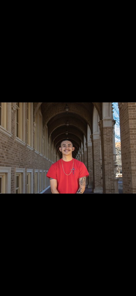 RaiderAwakening's tweet image. Meet your RAL
Next up...
Gopher Staff Head

Name: Brandon Barreras 
Classification: Sophomore
Major: pre nursing 
Hometown: Amarillo, Tx
RA Retreated: 59 Empowered 
Favorite Saint: St. Michael
Favorite celebrity: Saint JHN
