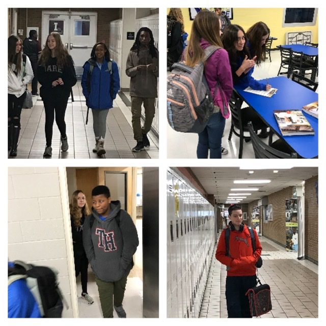 CTE tours continued today. Thanks 9th and 10th  students and teachers for your interest in CTE classes. #CTEMonth #welovecte💙#tpsd