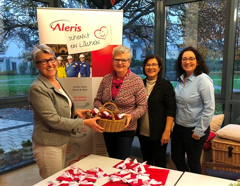 An employee-led team in Koblenz, Germany engages people in initiatives that "gives a smile" to those who need it most. Thank you team! #community