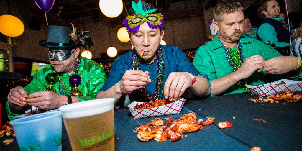 It's not Mardi Gras without Crawls and Craws!🍺🦐

Use promo code MCF to save $5 on your all-inclusive tickets to the Mardi Gras Bar Crawl ➡️ bit.ly/314Mbp8