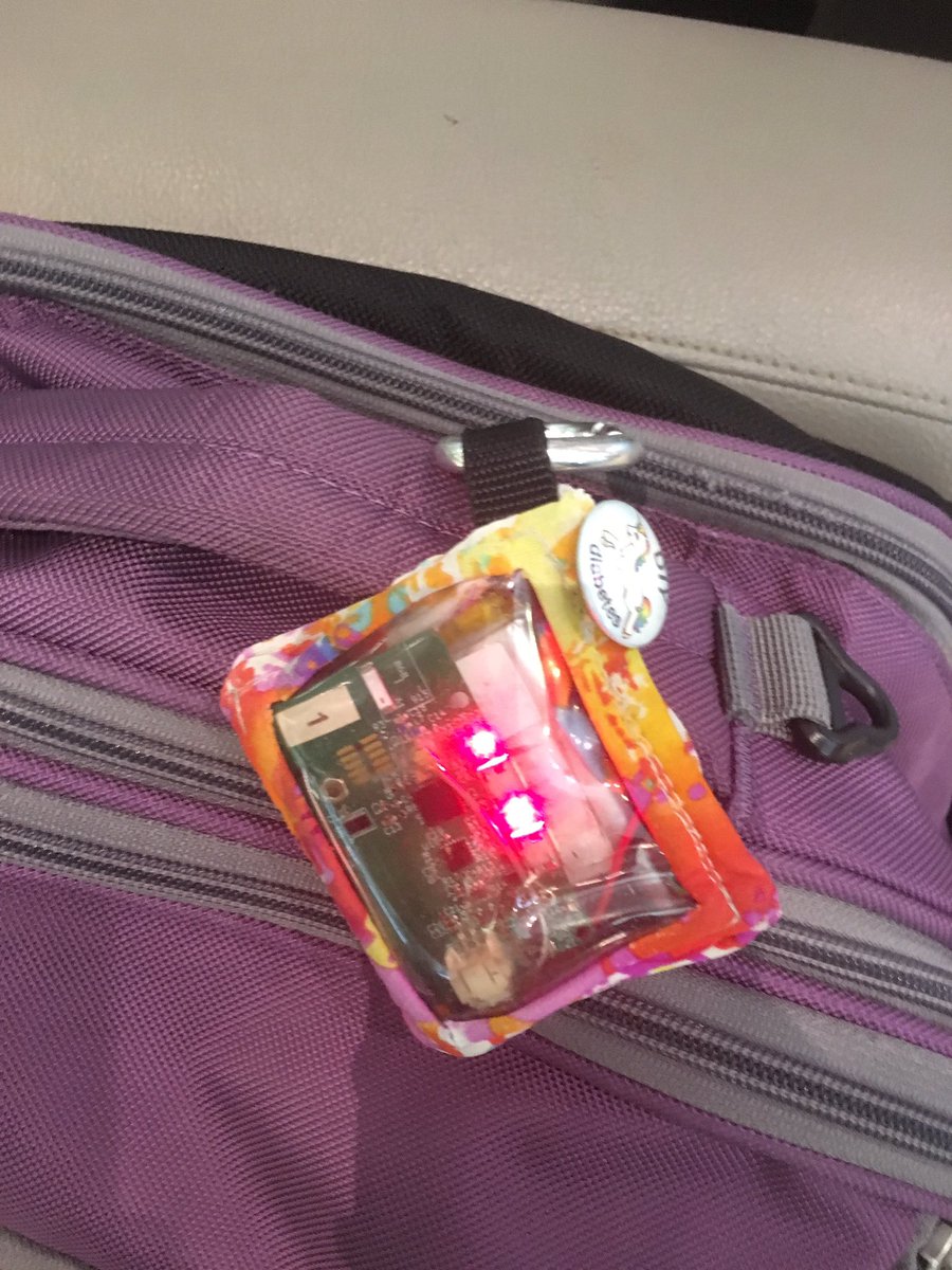 danamlewis's tweet image. No problems going through airport security with #OpenAPS rigs as always. #havepancreaswilltravel
