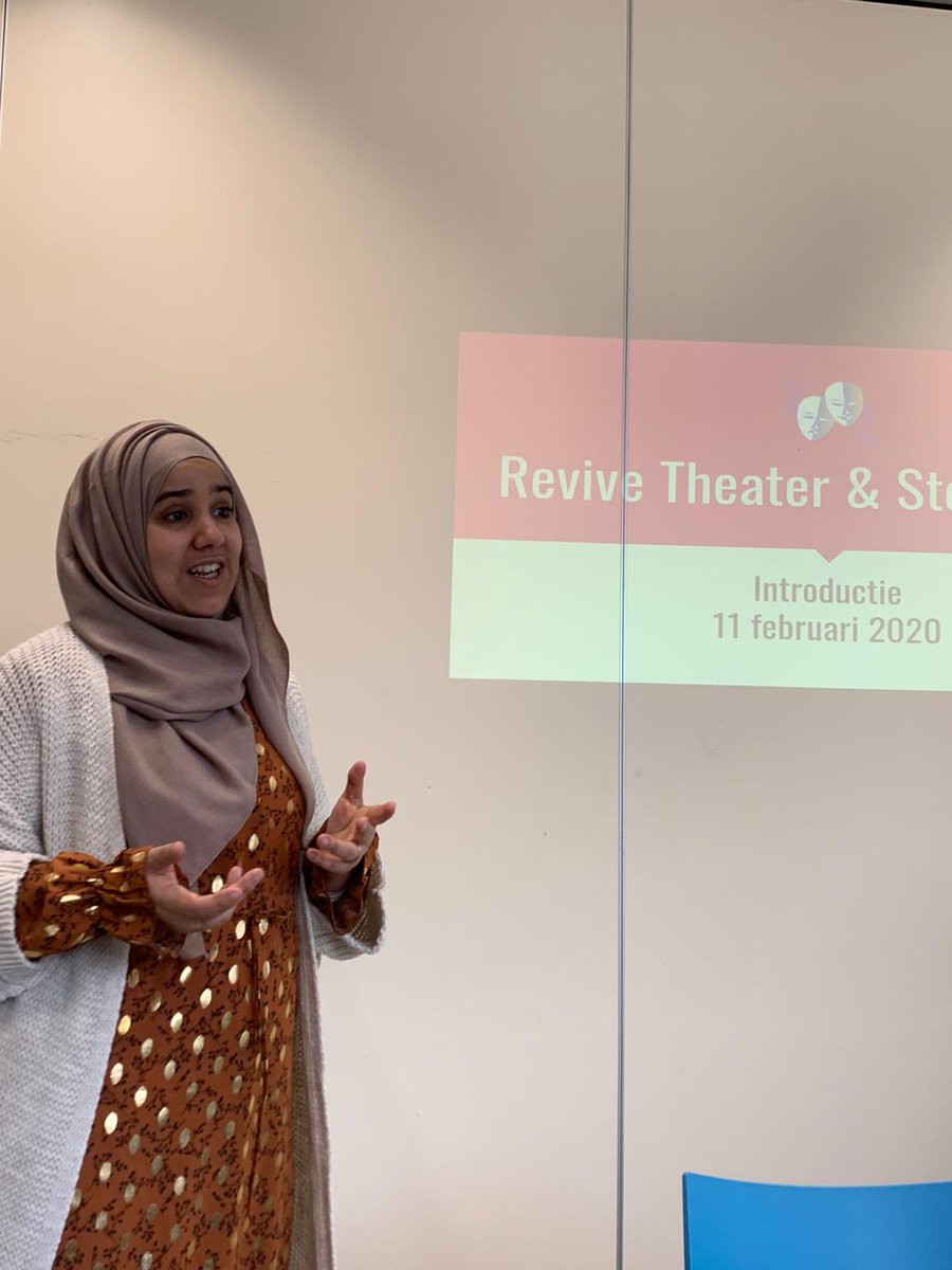 Vanochtend een enerverend introductiebijeenkomst gegeven aan een tiental vrouwen over Revive Theater &amp; Storytelling. Mooie vrouwen met een verhaal, met een missie, met een stem.

Nieuwe theatervoorstelling komt er aan #okt2020