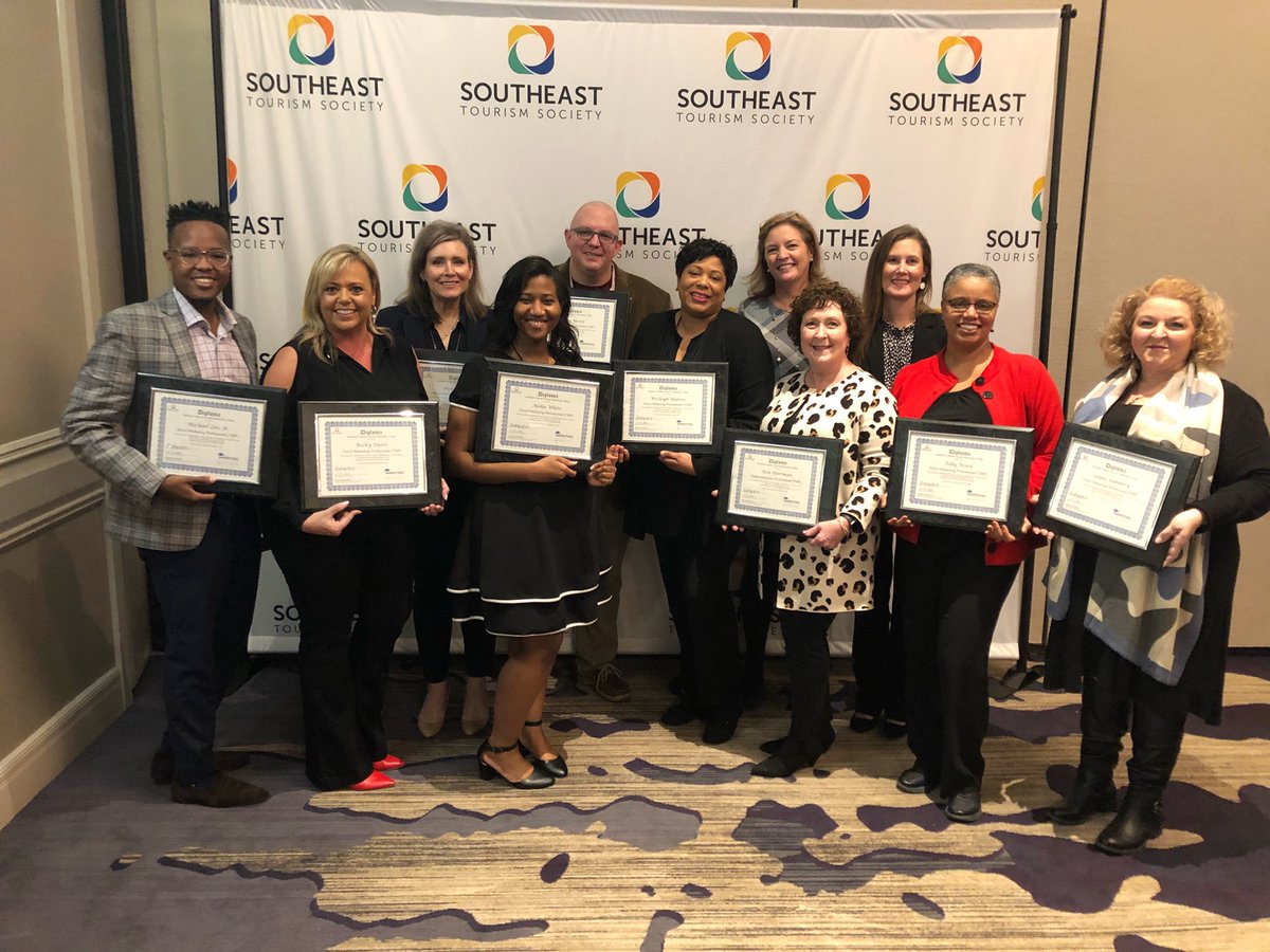 visithenrycoga's tweet photo. Our Digital Content Manager received her Travel Marketing Professional (TMP) certificate alongside other smart, creative tourism peers at @southeasttouris #STSConnections conference in Little Rock, AR!

#SETourism
#TravelTuesday 
#betterexplored https://t.co/jMMZPFaXEB